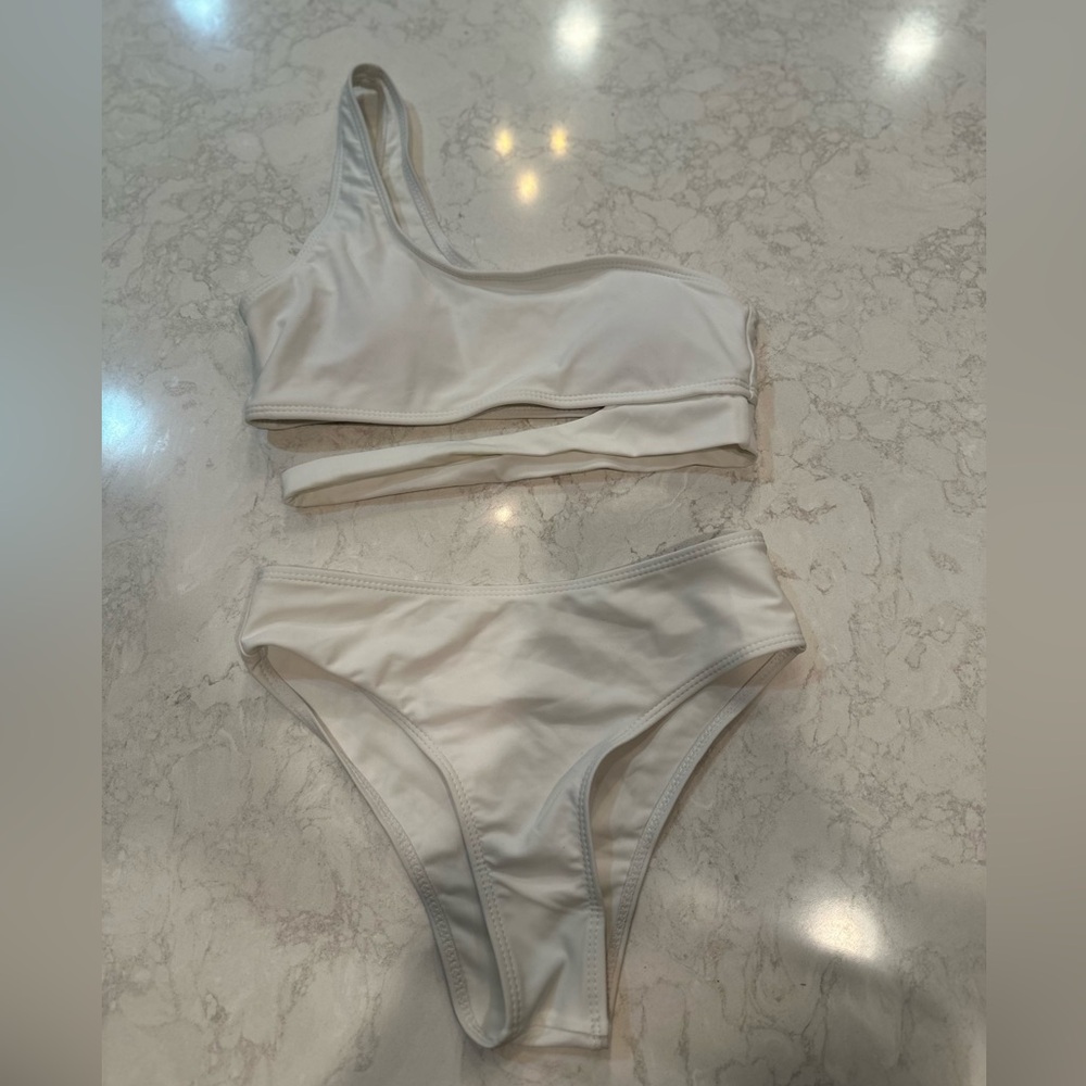 Two piece white Bikini size XS